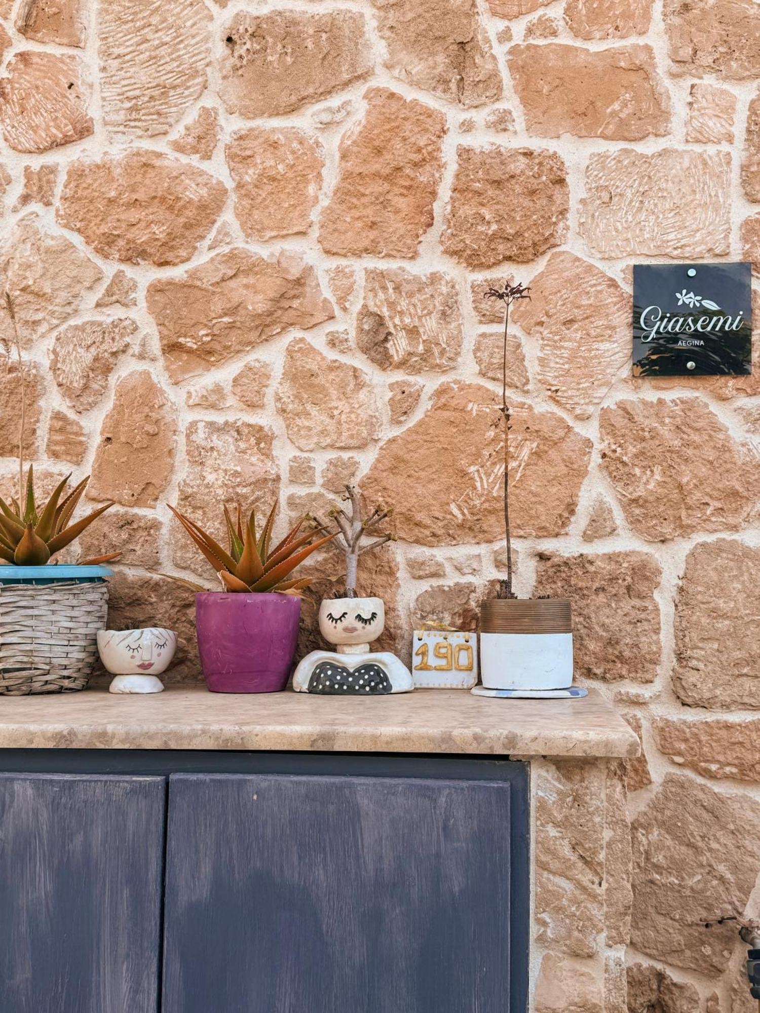 הוילה Giasemi Aegina, Modern House מראה חיצוני תמונה